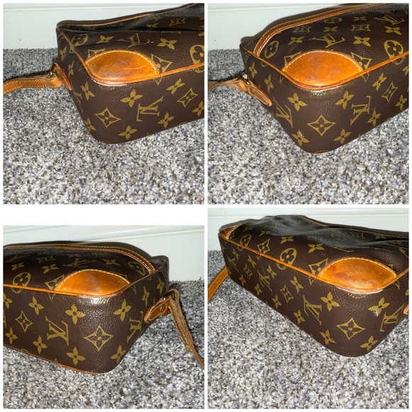 Louis Vuitton Vintage Monogram Trocadero 27 Crossbody Made in USA with COA - Picture 15 of 16